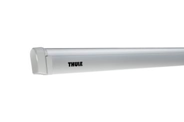 Markise Thule Omnistor 4200 Länge 260, Gehäuse silber eloxiert, Tuch Mystic grau